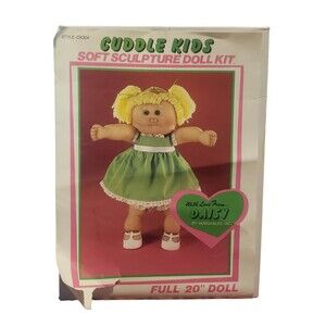 CUDDLE KIDS Daisy By Huggables Soft Sculpture Doll Kit